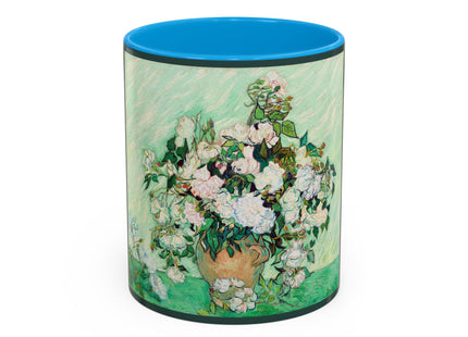 Roses by Vincent Van Gogh Colorful Mugs (11oz, 15oz)