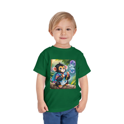 Bubble Magic in the Jungle Toddler Short Sleeve Tee