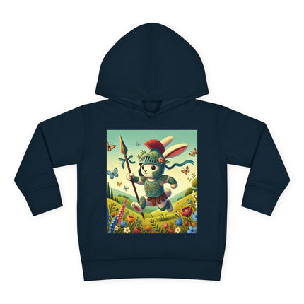 Rabbit Gladiator Toddler Pullover Fleece Hoodie