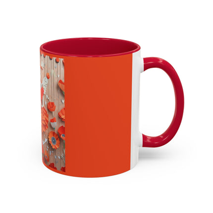 Poppy Fairy Colorful Mugs (11oz, 15oz)