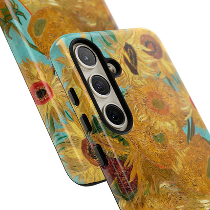 Vase with Twelve Sunflowers by Vincent Van Gogh Phone Cases