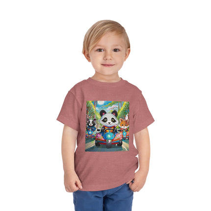 Bumper Car Bonanza Toddler Short Sleeve Tee