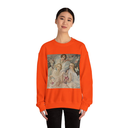 Les Femmes Fatales by Gerda Wegener Heavy Blend™ Crewneck Sweatshirt