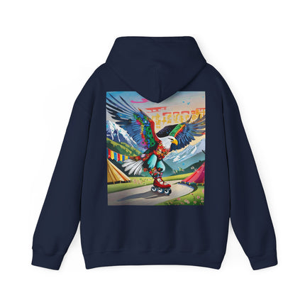 Eagle Skater – Heavy Blend™ Hooded Sweatshirt