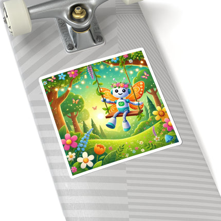 Robot Fairy Kiss-Cut Stickers (4 Sizes)