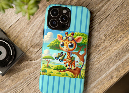 Giraffe Lookout Phone Cases
