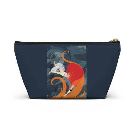 Flame of the Tempest Cosmetic Bag – Fiery Drama & Elemental Grace
