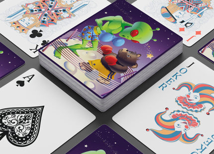 Cosmic Clash Playing Cards