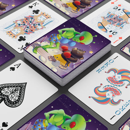 Cosmic Clash Playing Cards