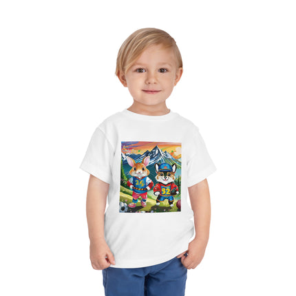 Animal Athletes Toddler Short Sleeve Tee
