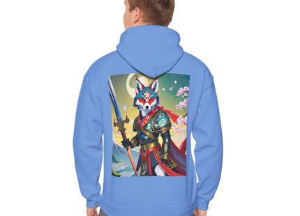Cyberpunk Samurai Fox – Heavy Blend™ Hooded Sweatshirt