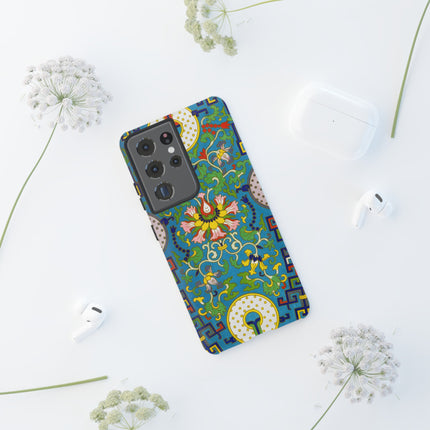 Chinese Floral Illustration by Owen Jones Phone Cases