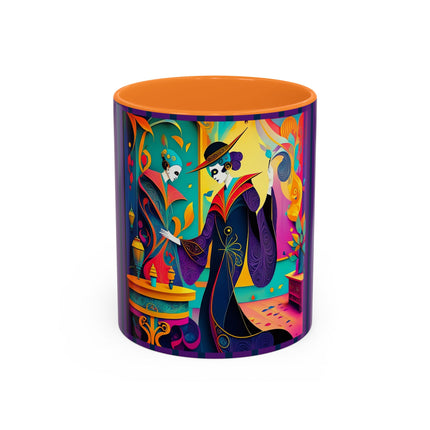 Phantoms of Elegance Colorful Mugs (11oz, 15oz)