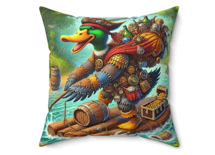 The Daring Drake Spun Polyester Square Pillow