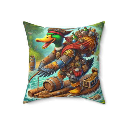 The Daring Drake Spun Polyester Square Pillow