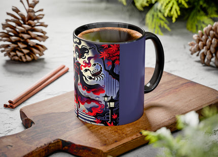 Halloween Sorceress Colorful Mugs (11oz, 15oz)