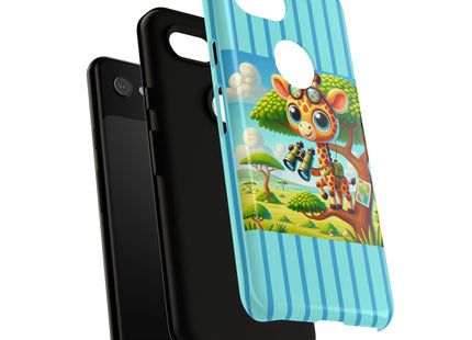 Giraffe Lookout Phone Cases