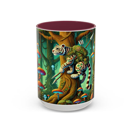 Silent Stripes Colorful Mugs (11oz, 15oz)