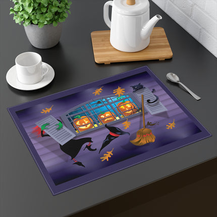 Whimsical Halloween Mischief Placemat, 1pc