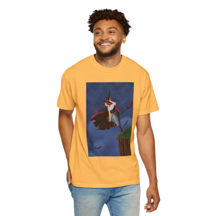 The Enchanted Witch Unisex Garment-Dyed T-shirt