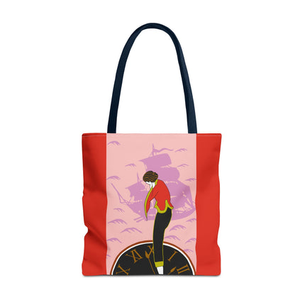 Woman Waiting for her Beloved at 1:59 by Kobayashi Kaichi Tote Bag