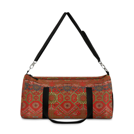 Japanese Fan Pattern III by G.A. Audsley Duffle Bag