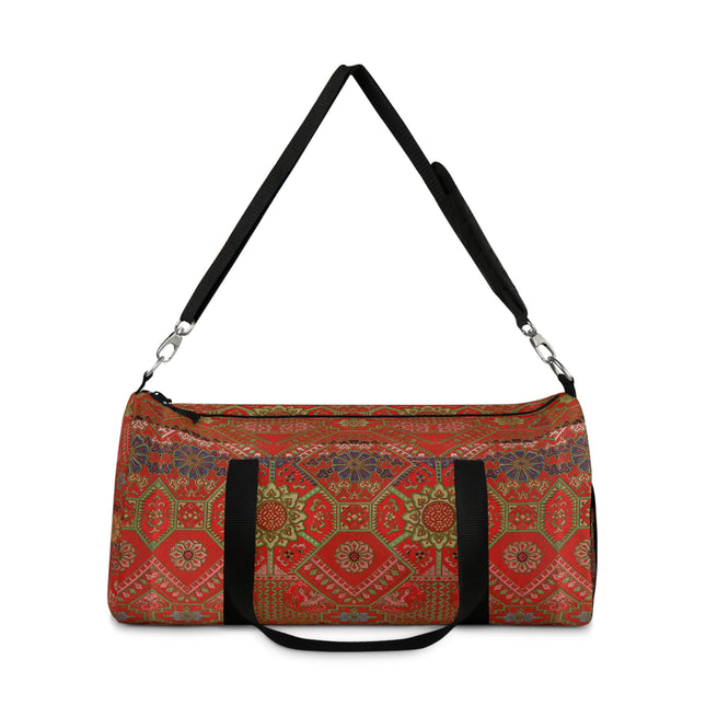 Japanese Fan Pattern III by G.A. Audsley Duffle Bag