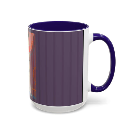 L’Entracte by Georges Lepape Colorful Mugs (11oz, 15oz)