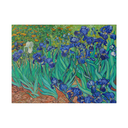Irises by Vincent Van Gogh Matte Canvas, Stretched, 0.75"