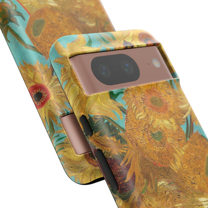 Vase with Twelve Sunflowers by Vincent Van Gogh Phone Cases