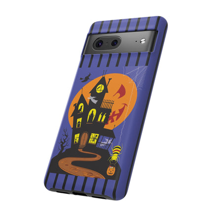 Halloween Night at the Haunted House Phone Cases