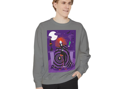 Mystic Elegance Unisex Garment-Dyed Sweatshirt
