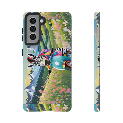 Stripes on Wheels Phone Cases