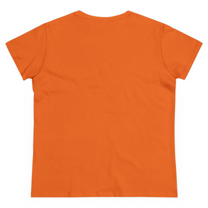 The Startled Pumpkin Women's Midweight Cotton Tee