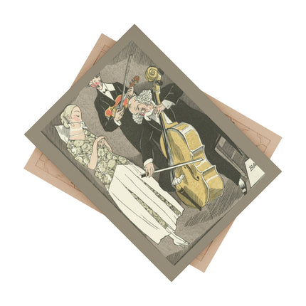 The Maestro’s Performance by Fernand Siméon Ceramic Tile