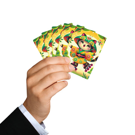 Firefly Dance on Wheels Playing Cards