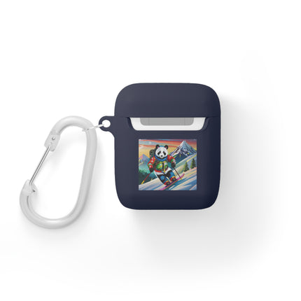 Cyberpunk Panda AirPods Case Cover