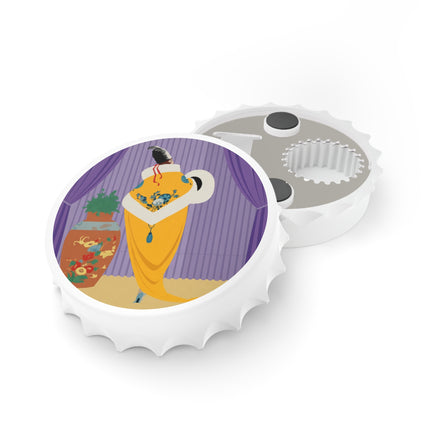 Golden Robe Bottle Opener – Elegant Drama & Timeless Sophistication