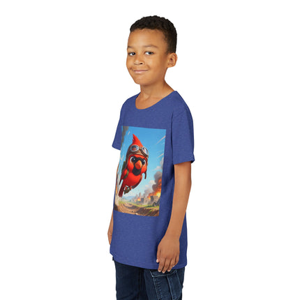 Cardinal Dive Bomber Youth Short Sleeve Tee