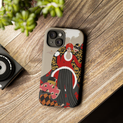 Masquerade Elegance Phone Case – Dramatic Glamour & Timeless Allure
