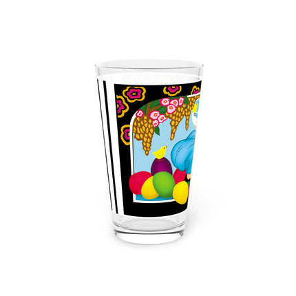 Blooms and Chicks Glass, 16oz