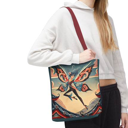 The Dragon Fairy of the Temple Tote Bag – Mythic Grace & Ancient Power