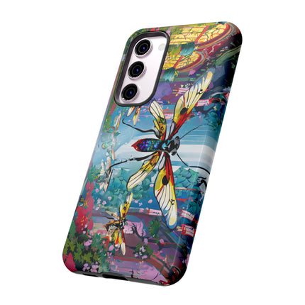Neon Swarm Phone Cases