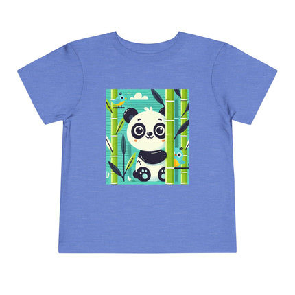 Bamboo Panda Friends Toddler Short Sleeve Tee