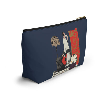 Art Deco Flapper Cosmetic Bag – Elegant Glamour & Timeless Style