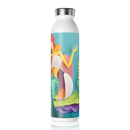 Charming Mermaid Slim Water Bottle