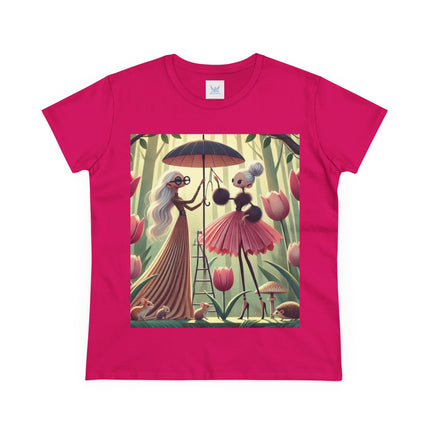 Under the Tulip Parasol Cotton Tee