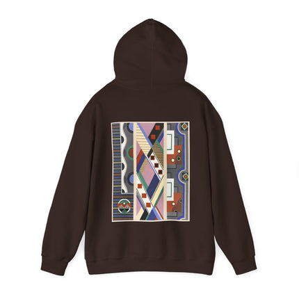 Collection decors et couleurs Pl.19 by Georges Valmier Heavy Blend™ Hooded Sweatshirt
