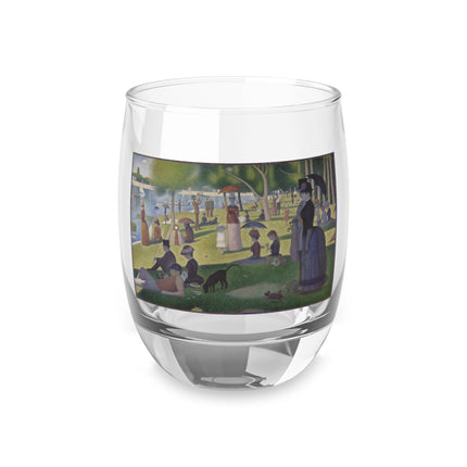 A Sunday on La Grande Jatte by Georges Seurat Whiskey Glass