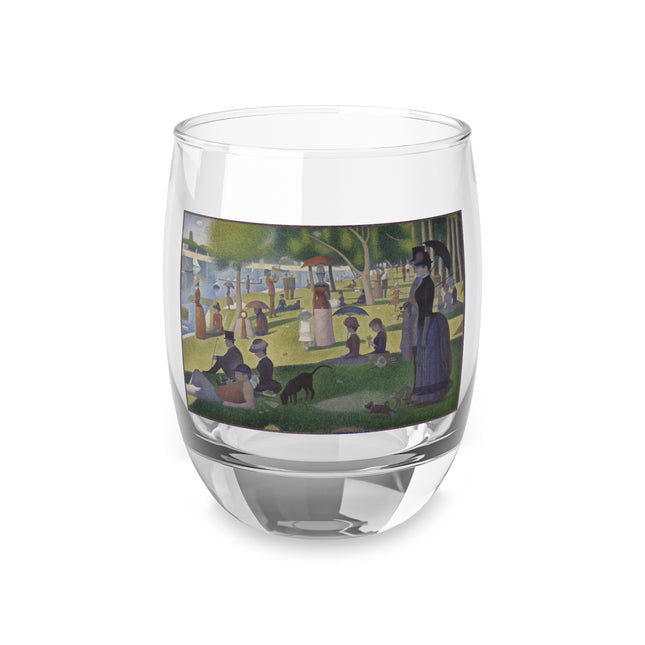 A Sunday on La Grande Jatte by Georges Seurat Whiskey Glass